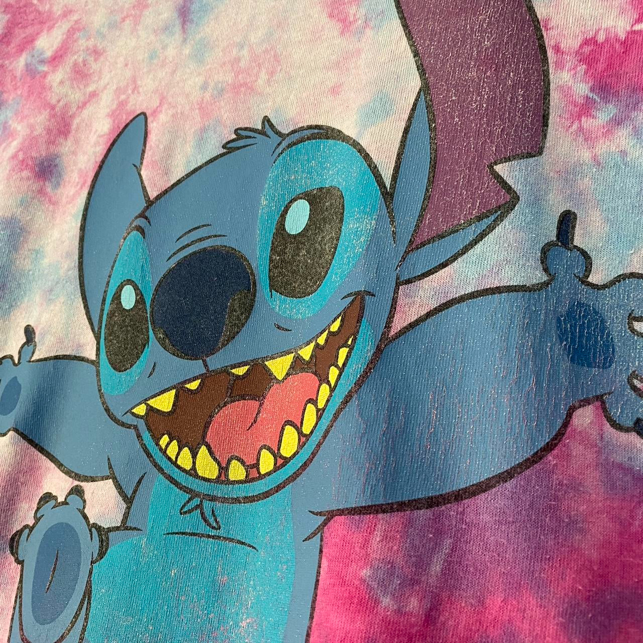 Disney Stitch Tie Dye T Shirt (M)