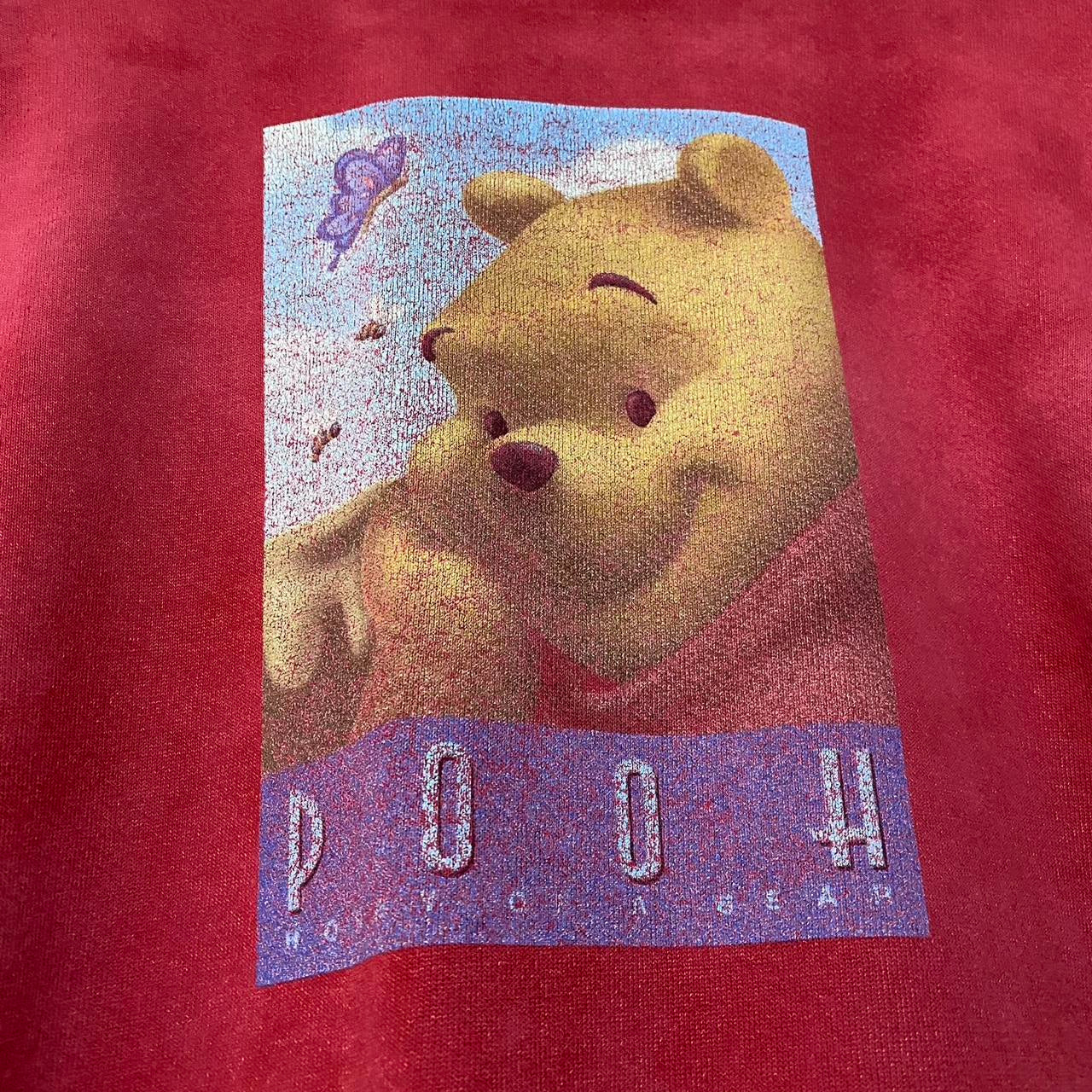 Vintage Pooh Faded 00s Sweatshirt (XL)