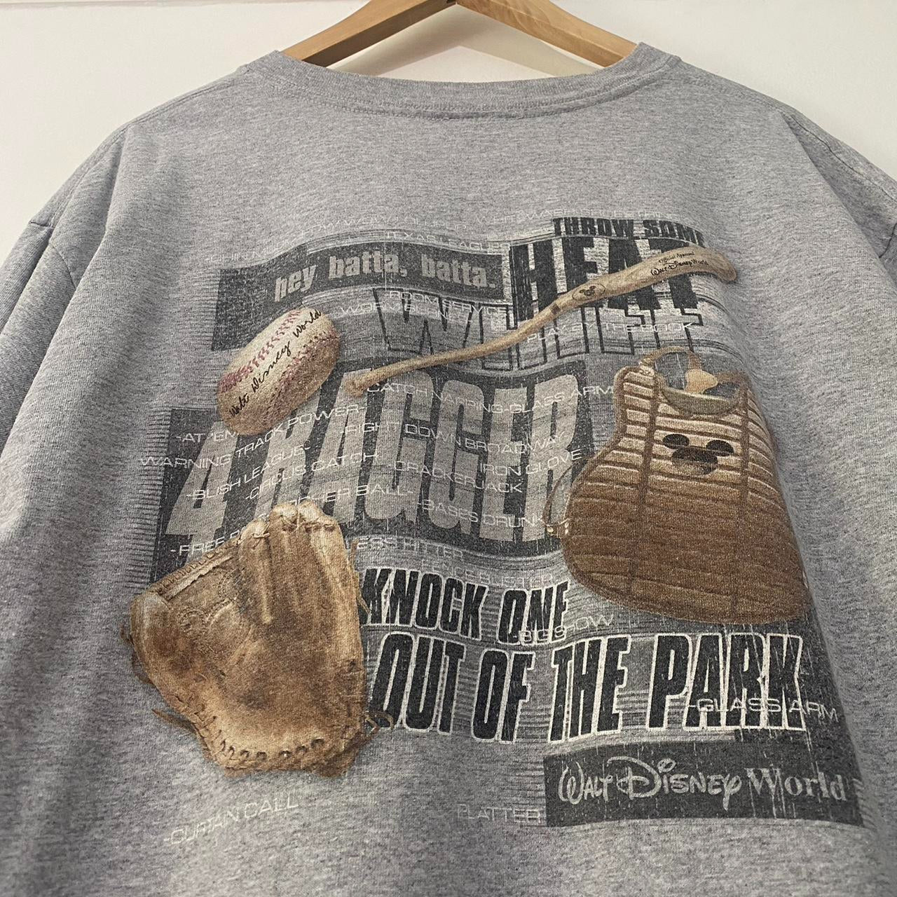 Vintage Walt Disney World Baseball T Shirt (L)