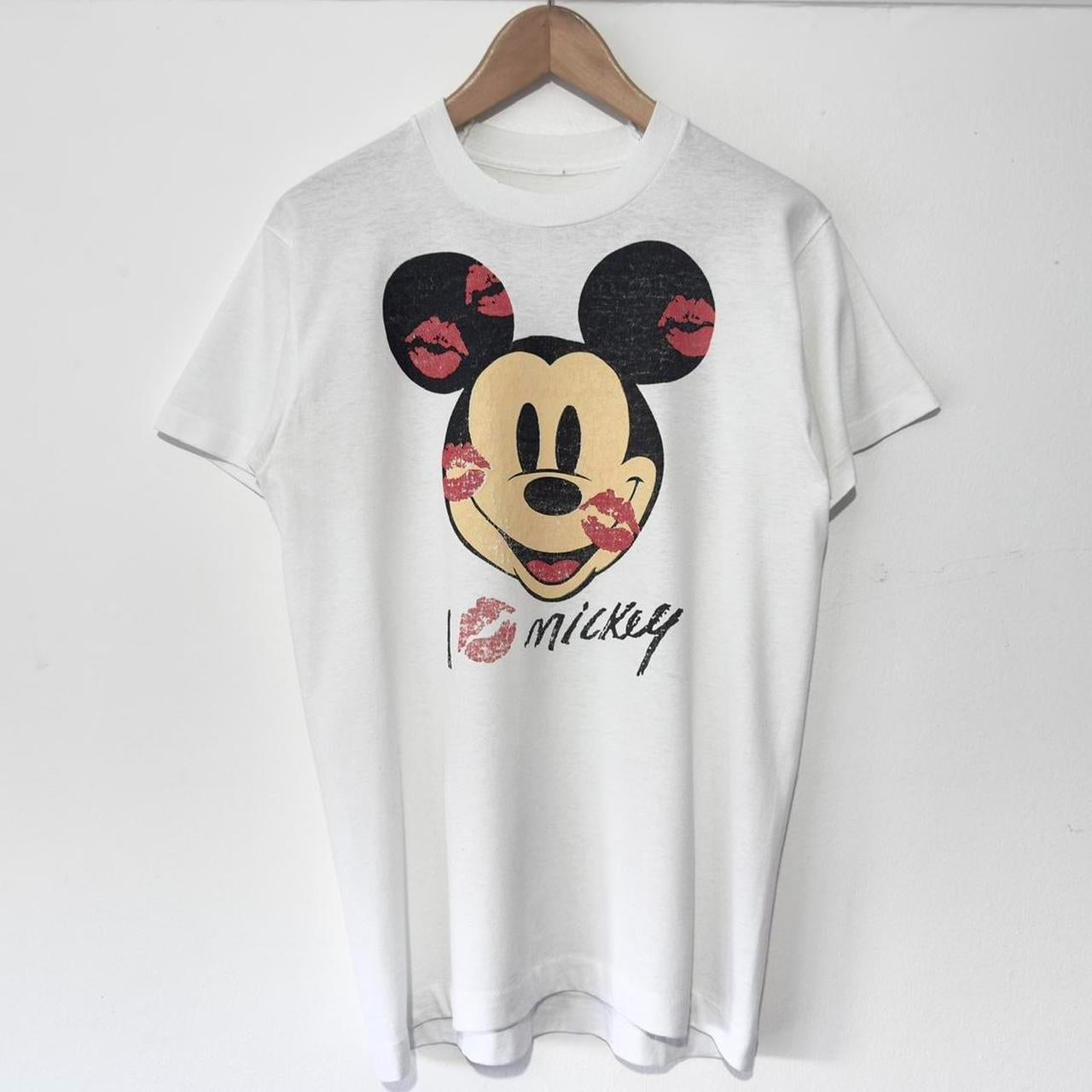Vintage I Love Mickey 90s T Shirt (M)