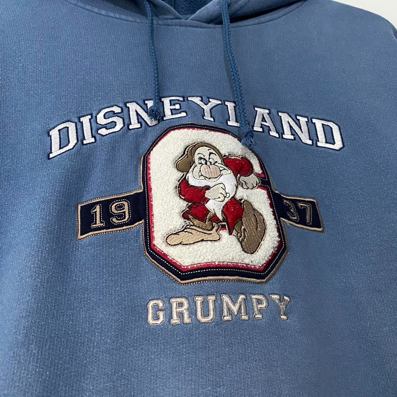 Vintage Disneyland Grumpy 00s Hoodie (M)