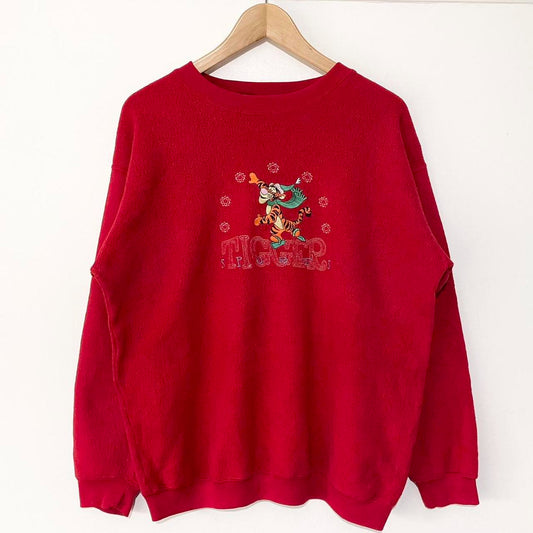 Vintage Tigger Ice Skating Sweatshirt (M)