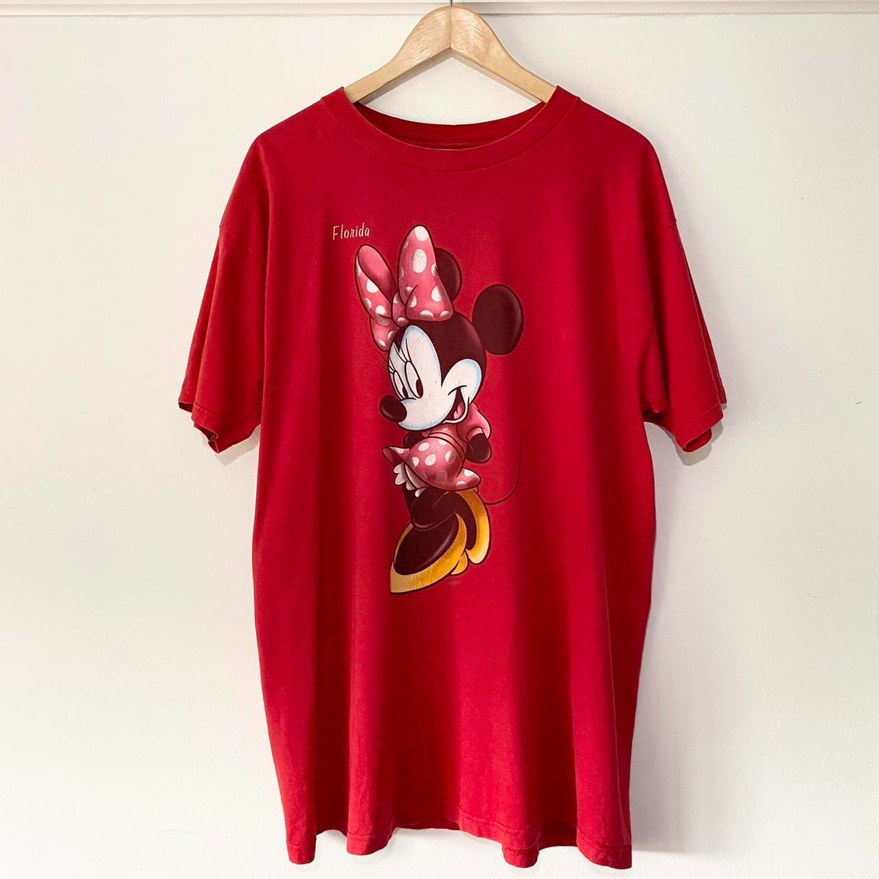 Vintage Minnie Mouse Florida T Shirt (XL)