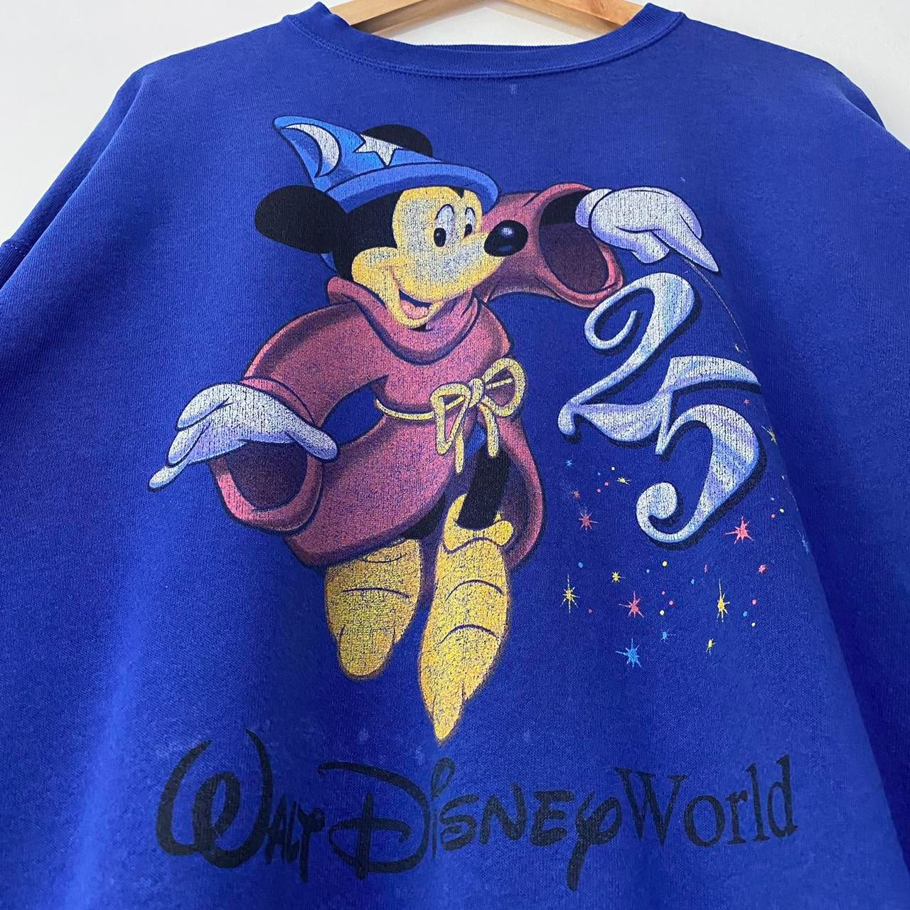 Vintage Walt Disney World 25th Anniversary 90s Sweatshirt (XL)