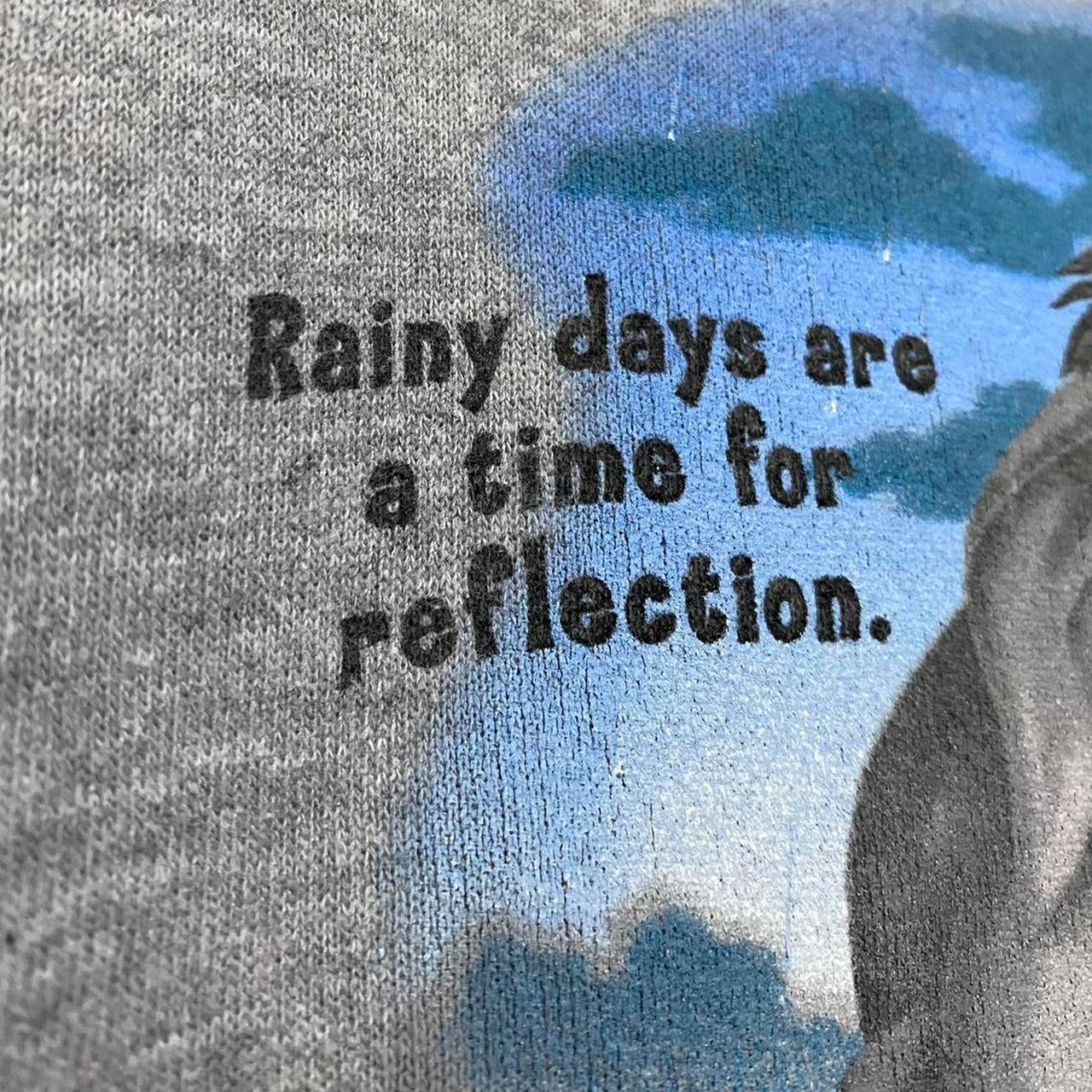 Vintage Eeyore Rainy Days 00s Sweatshirt (M)