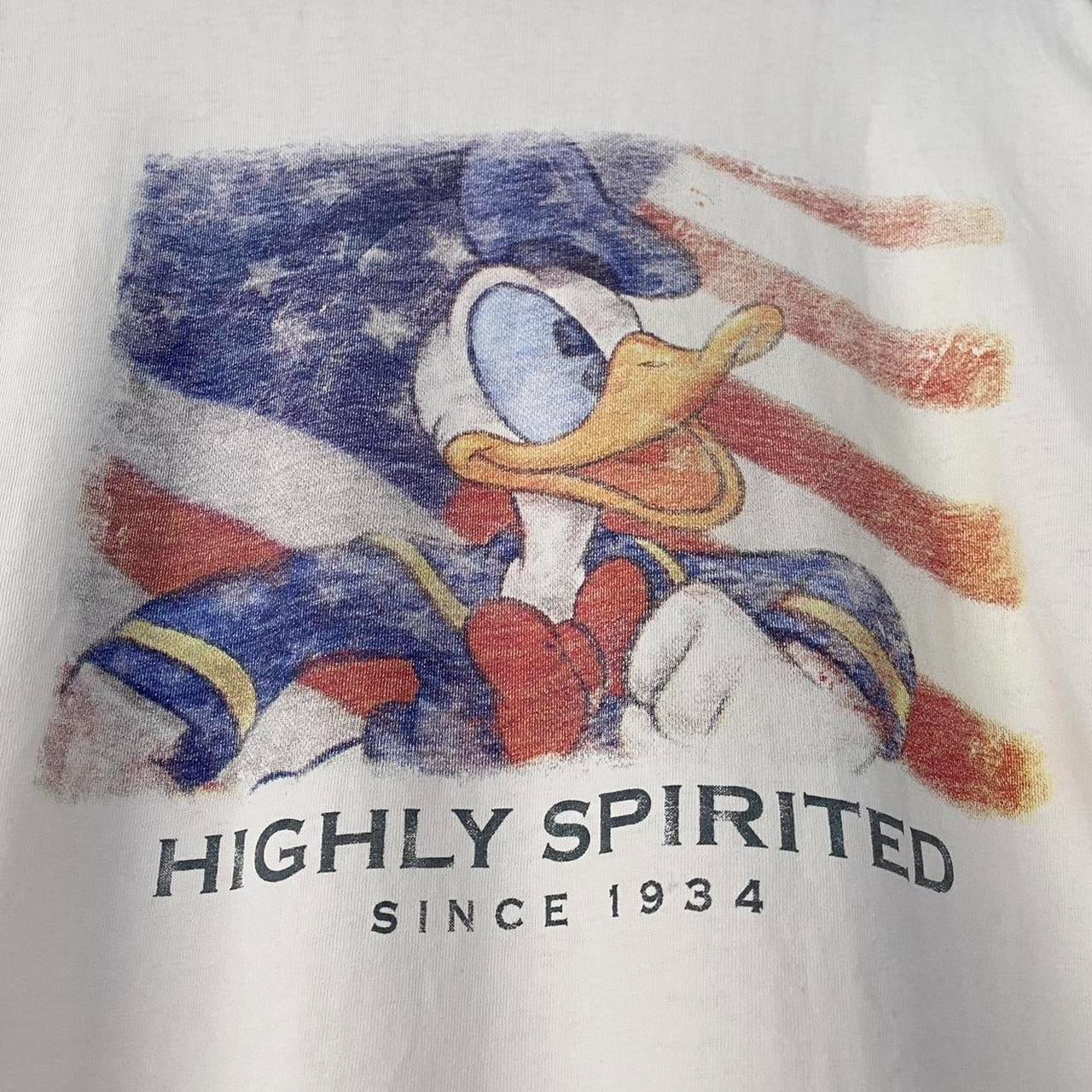 Donald Duck Highly Spirited 00s T Shirt (L)