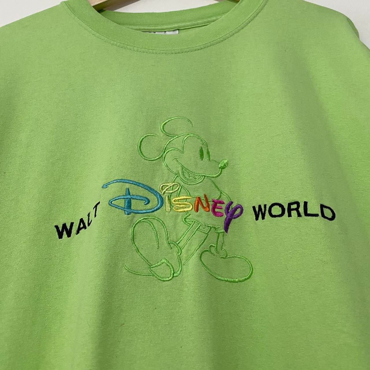 Vintage Walt Disney World Embroidered T Shirt (XXL)