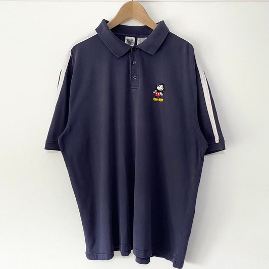 Vintage Mickey 90s Polo Shirt (XXL)