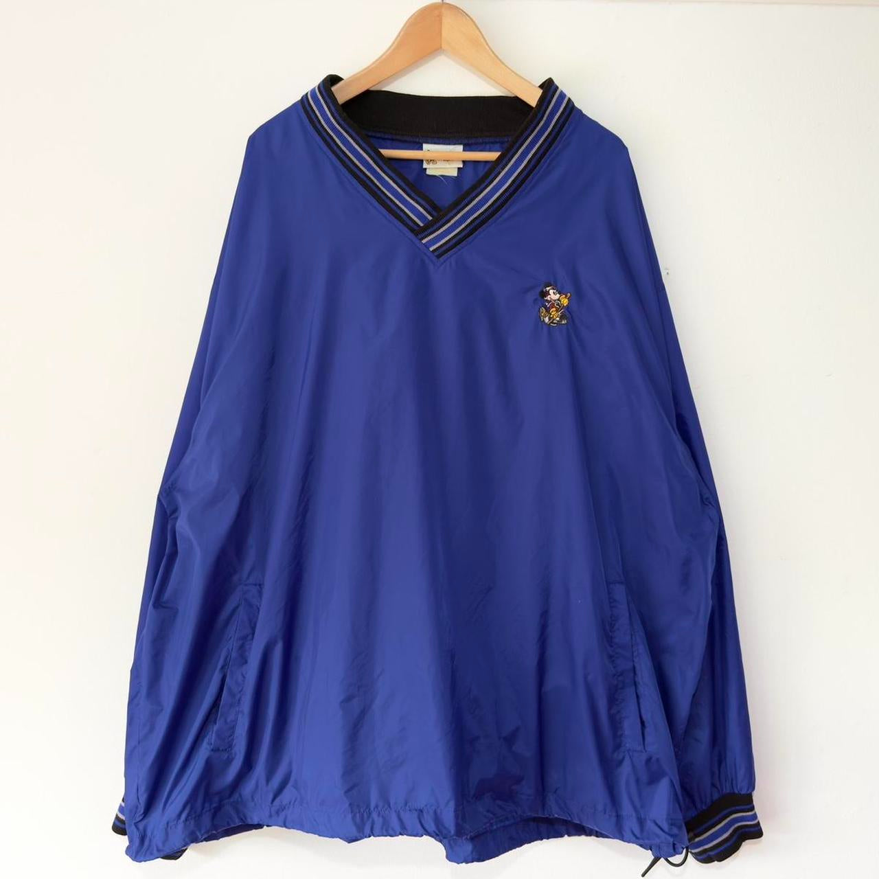 Vintage Mickey Ice Hockey 00s Windbreaker (XXL)