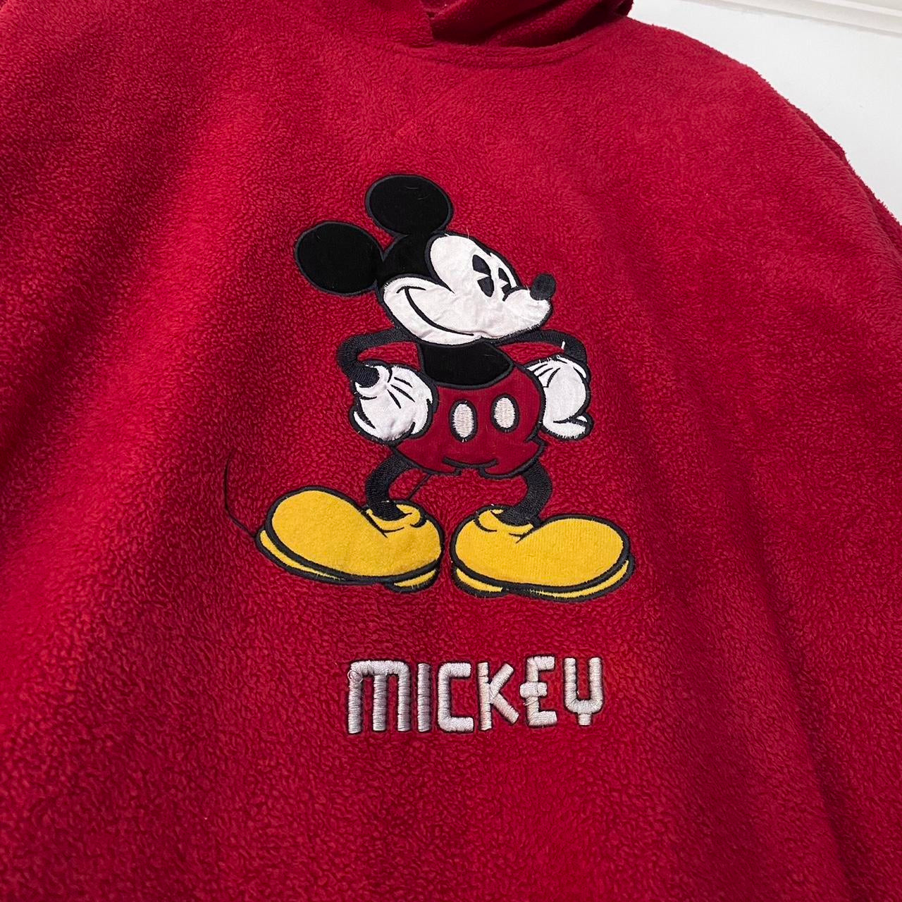 Mickey Mouse Fleece Hoodie (L)