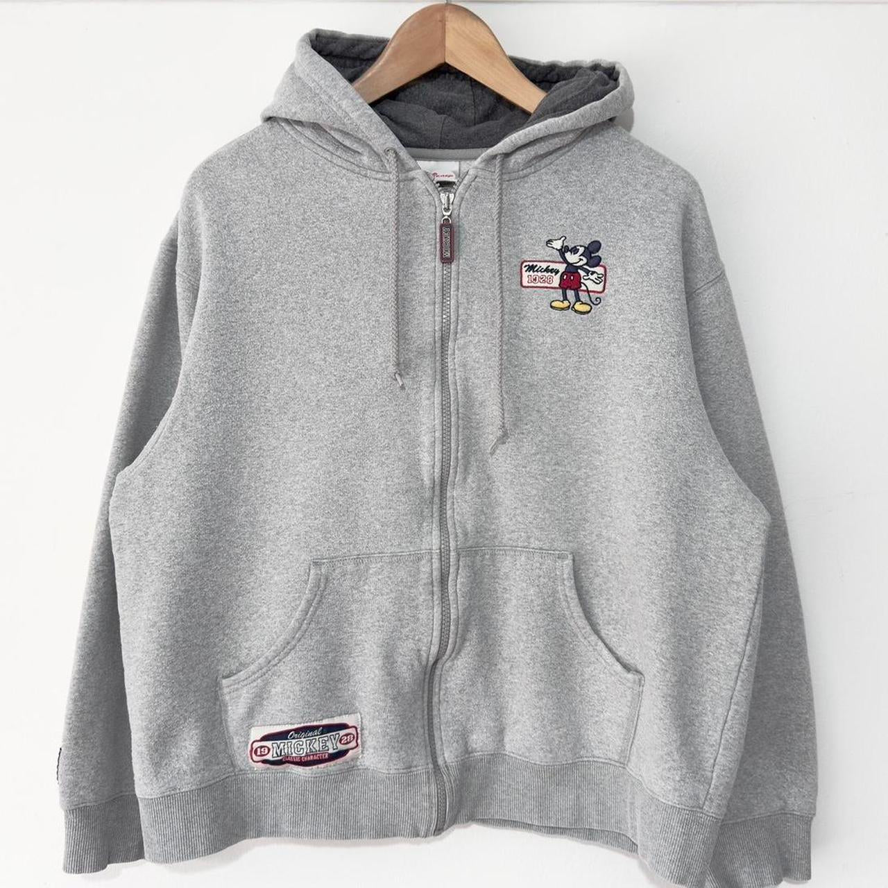 Vintage Mickey Mouse 00s Zip Up Hoodie (S)