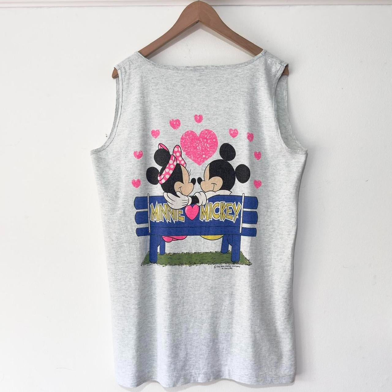 Vintage Mickey & Minnie California 90s Vest Tank Top (Ladies L)