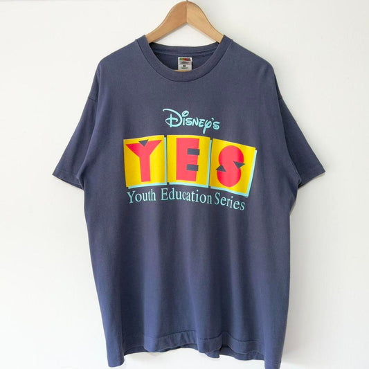 Vintage Disney Youth Education Series 90s T Shirt (XL)