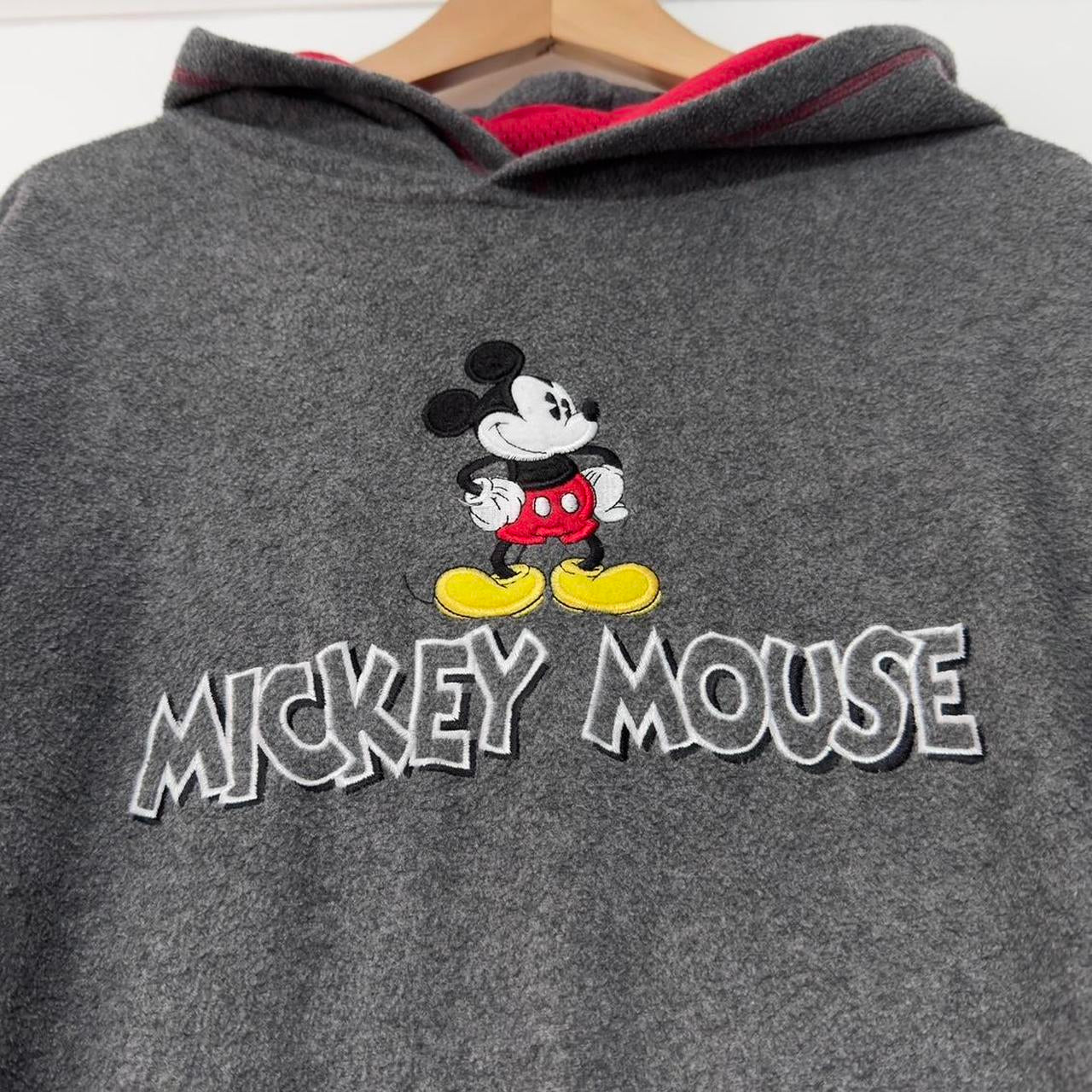 Vintage Mickey Mouse 00s Fleece Hoodie (XL)