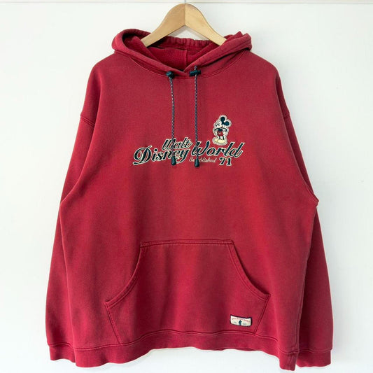 Vintage Walt Disney World Embroidered 00s Hoodie (L)