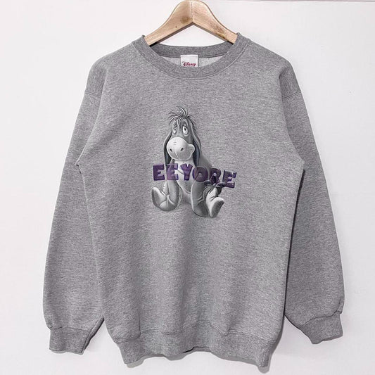 Vintage Eeyore Grey Sweatshirt (S)