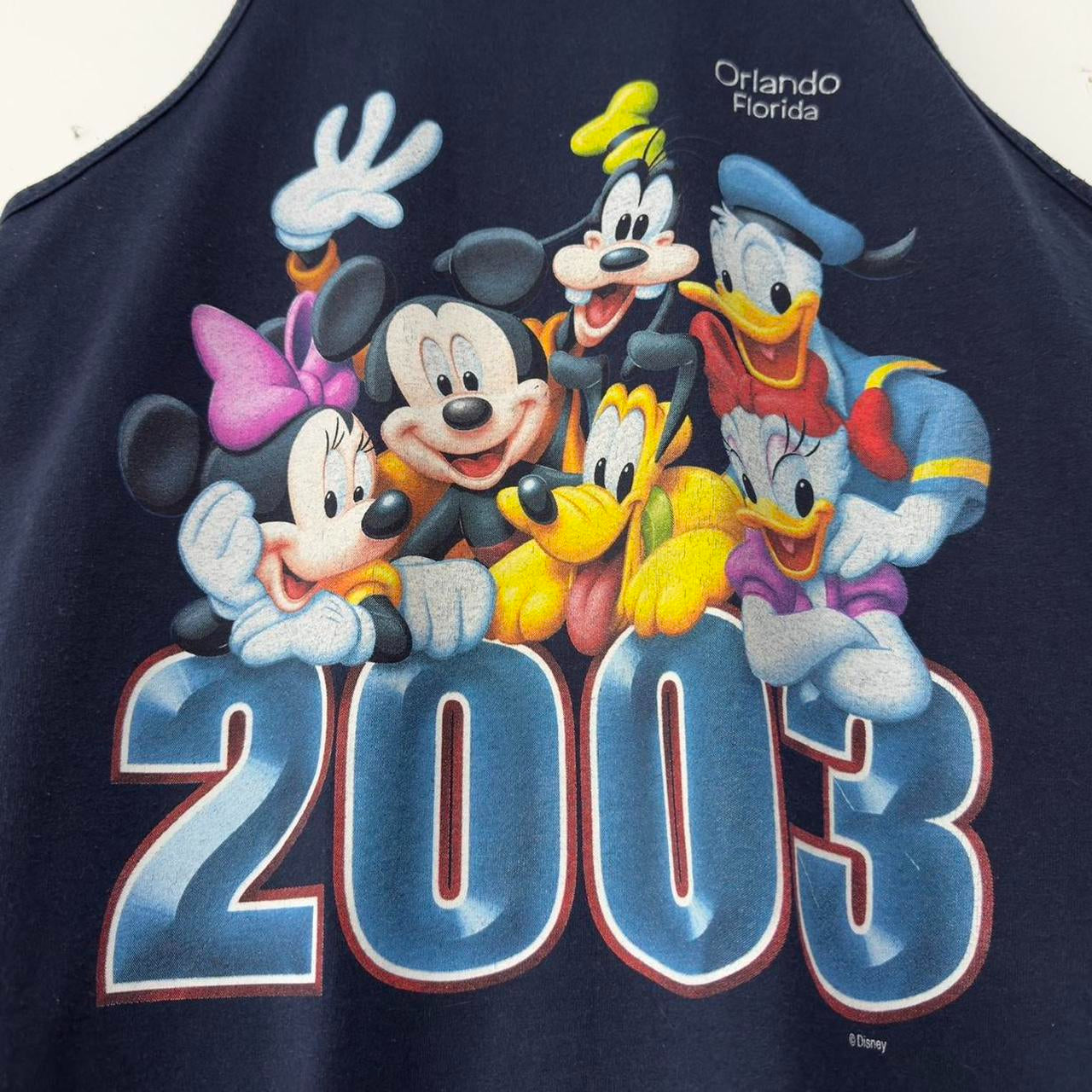 Vintage Mickey & Friends Orlando Florida 2003 Vest Tank Top (M)
