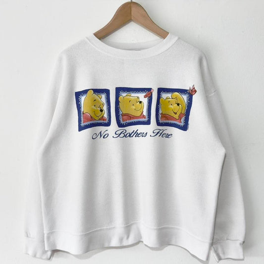 Vintage Pooh No Bothers Here 90s Sweatshirt (Boxy M/L)