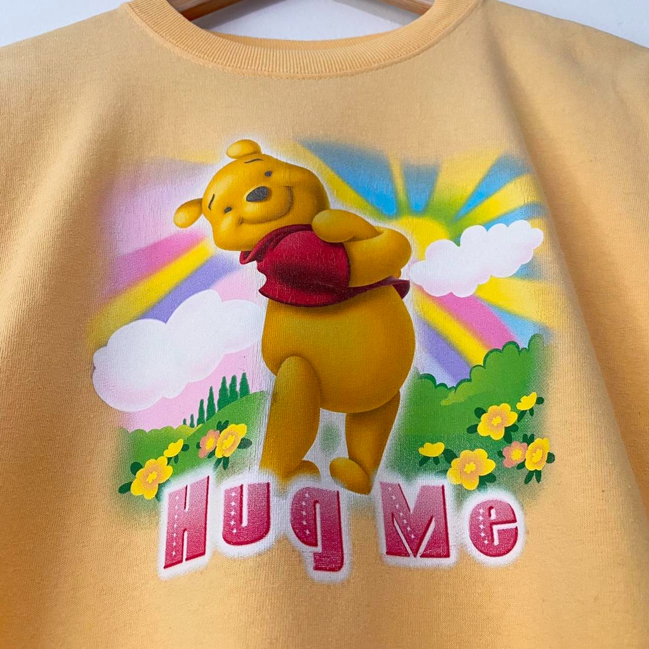 Winnie The Pooh Hug Me 00s T Shirt (M)