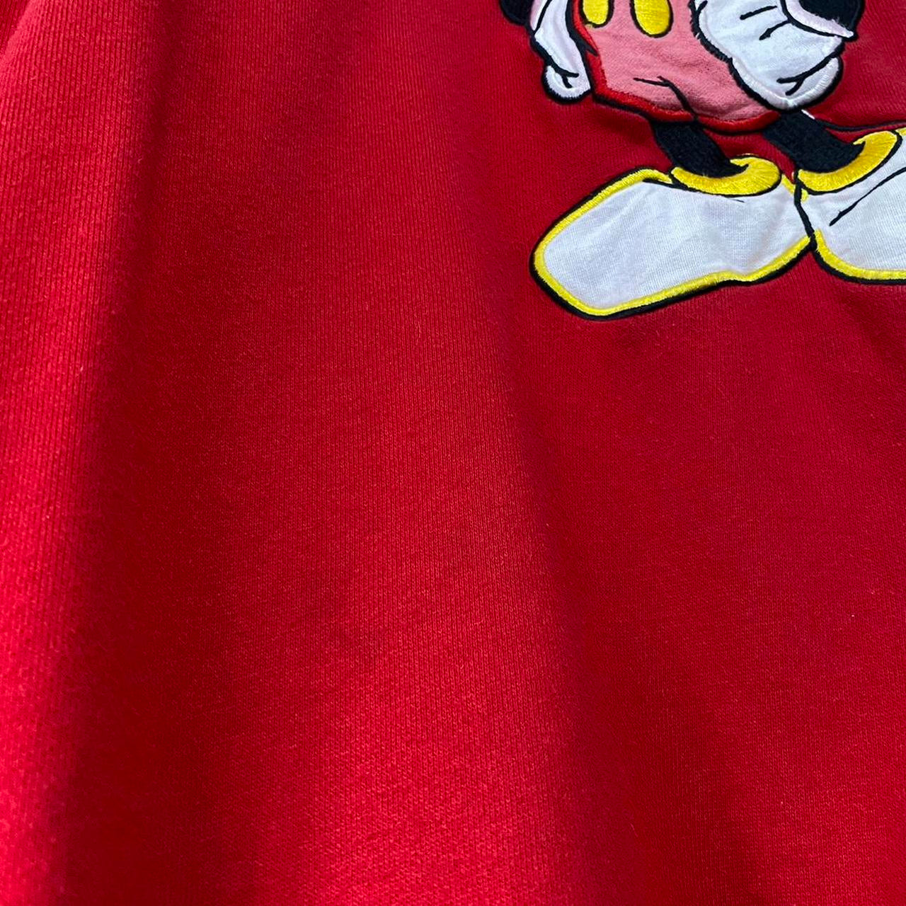 Vintage Mickey Mouse Embroidered Sweatshirt (L)