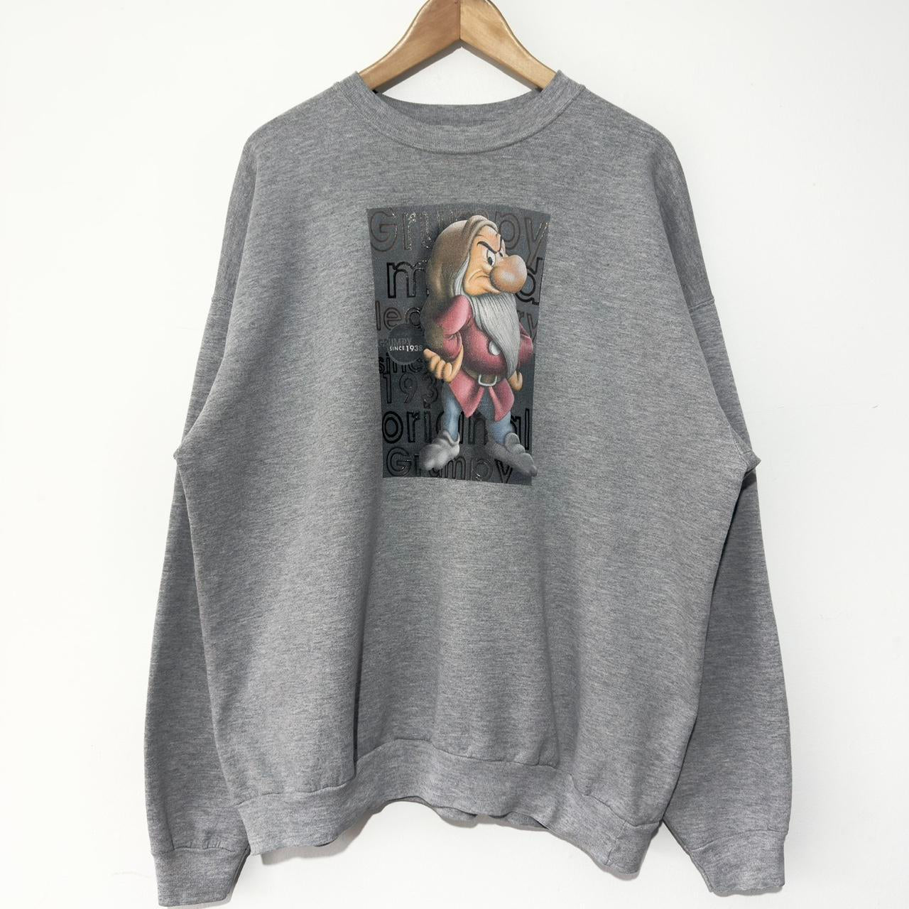 Vintage Grumpy Disney Store 00s Sweatshirt (XL)