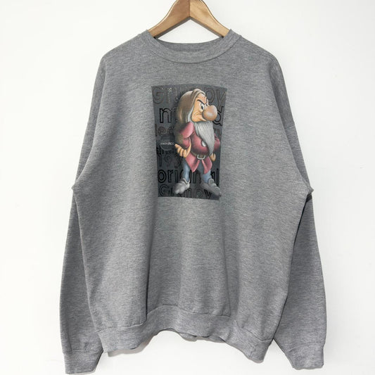 Vintage Grumpy Disney Store 00s Sweatshirt (XL)