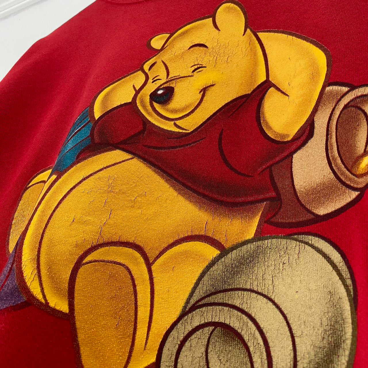 Vintage Pooh Hunny Pots Disney World 90s Sweatshirt (L)