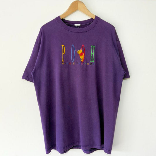 Vintage Winnie the Pooh Spell Out 90s T Shirt (L)
