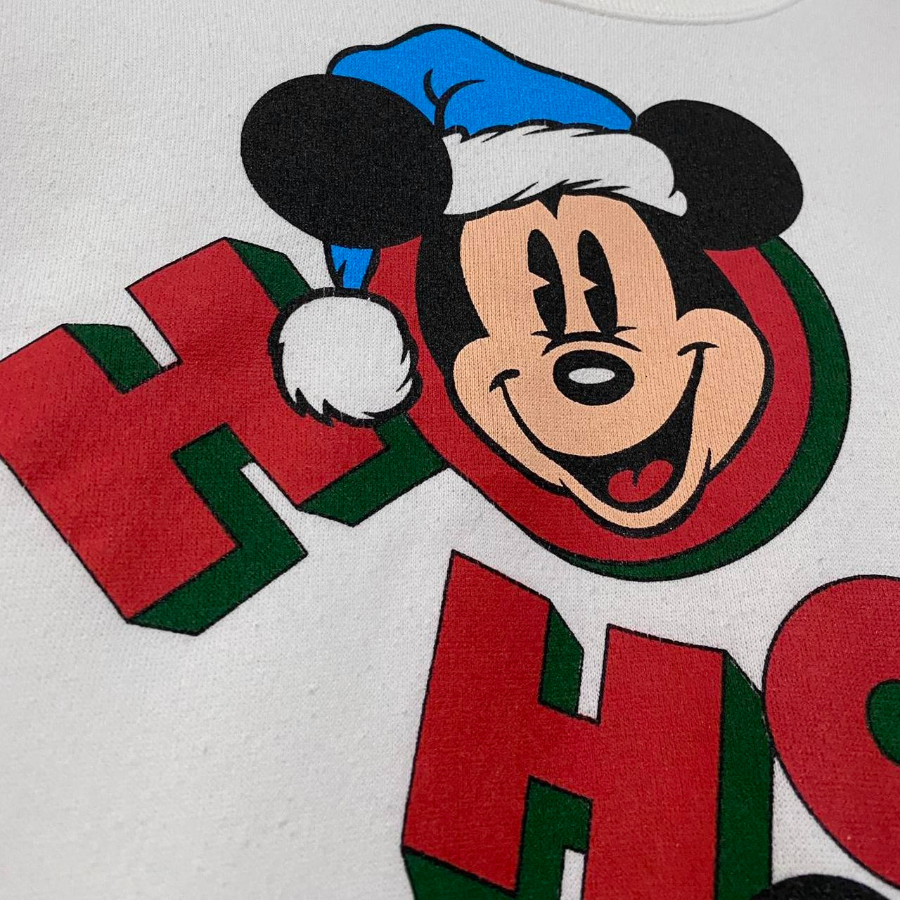 Vintage Mickey & Minnie Ho Ho Ho Sweatshirt (S)