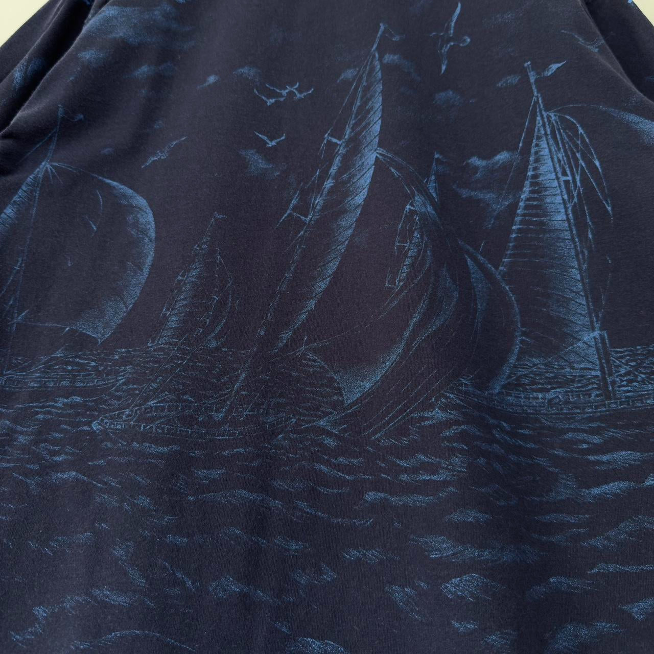 Vintage Mickey and Goofy Sailing 90s T Shirt (L)