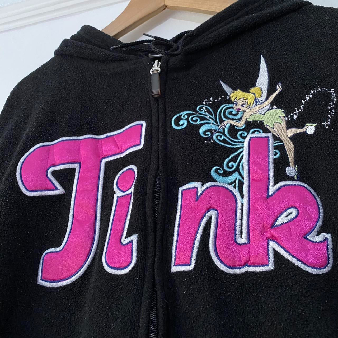 Disney Tinkerbell 00s Black Hoodie (XL/XXL)