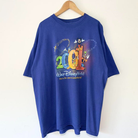 Vintage Walt Disney World 2001 T Shirt (XXL)