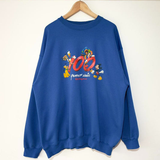 Vintage Disney World 100 Years of Magic 2001 Sweatshirt (XL)