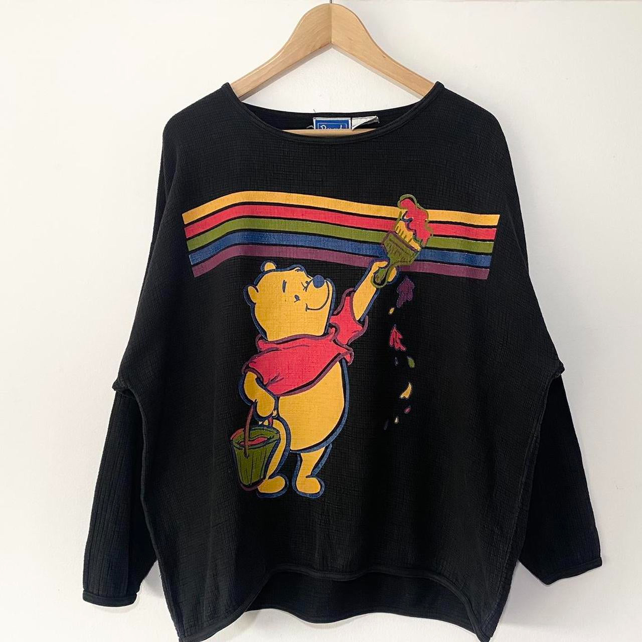 Vintage Winnie the Pooh Painting Sweatshirt (L)