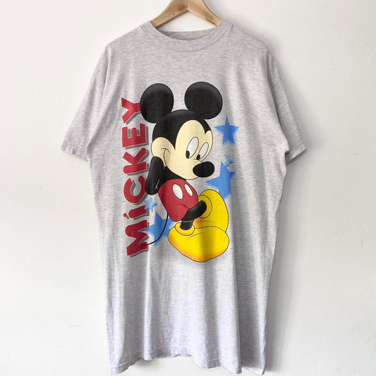 Vintage Mickey Stars 90s T Shirt (XL)