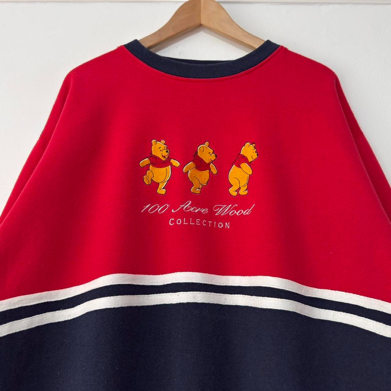 Vintage Pooh Hundred Acre Wood 90s Sweatshirt (L)