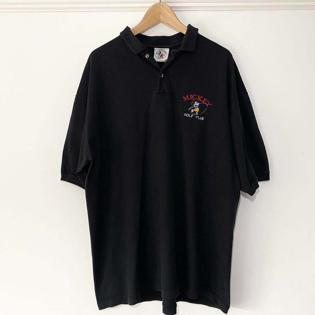 Vintage Mickey Golf Club 90s Polo Shirt (XL)