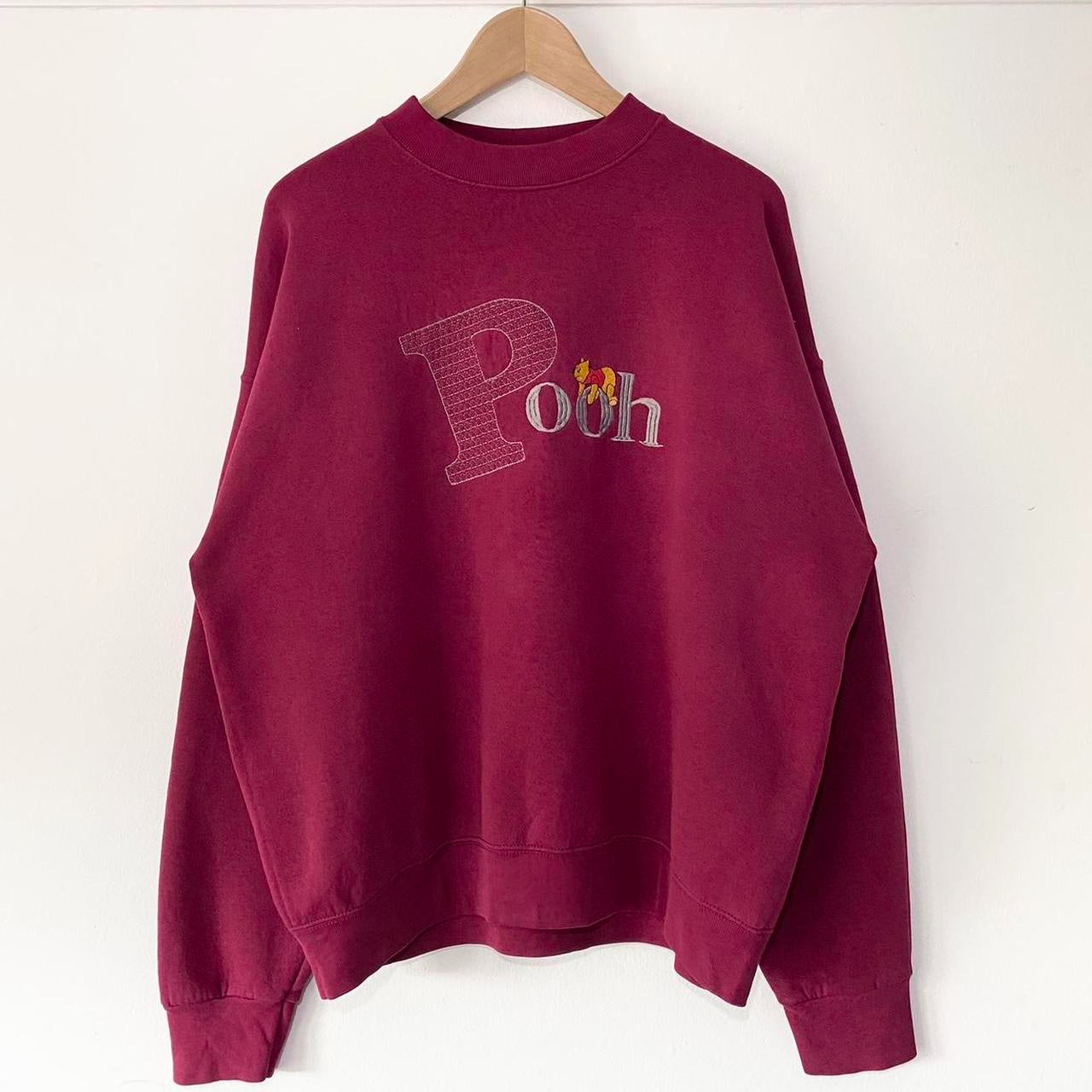 Vintage Pooh Embroidered 90s Sweatshirt (L)