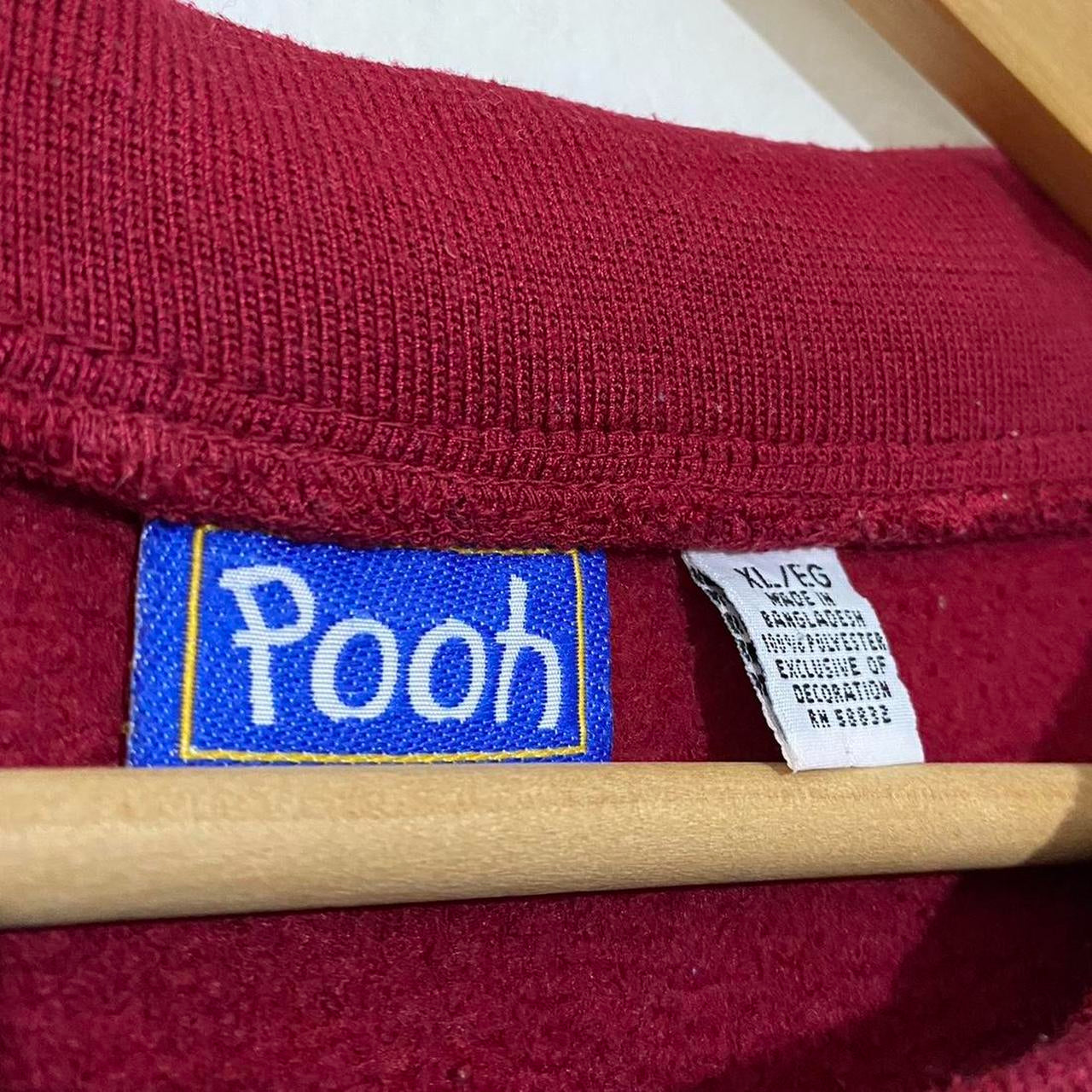 Vintage Pooh & Piglet Ice Skating 90s Sweatshirt (L)