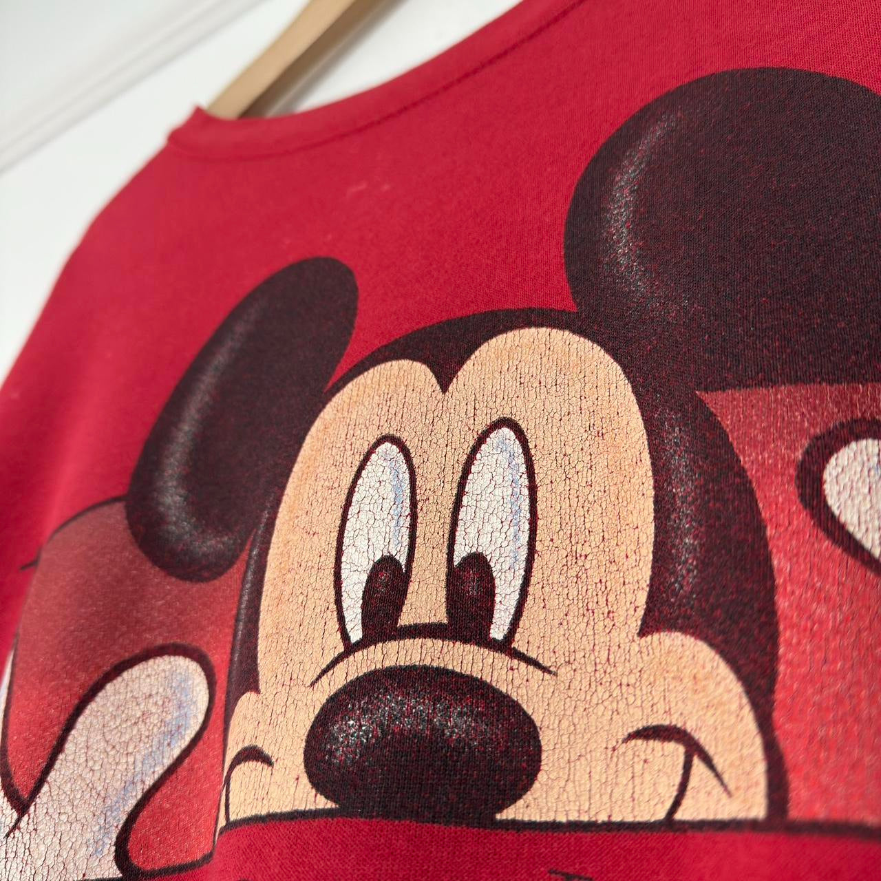 Vintage Mickey Mouse 90s Sweatshirt (XL)