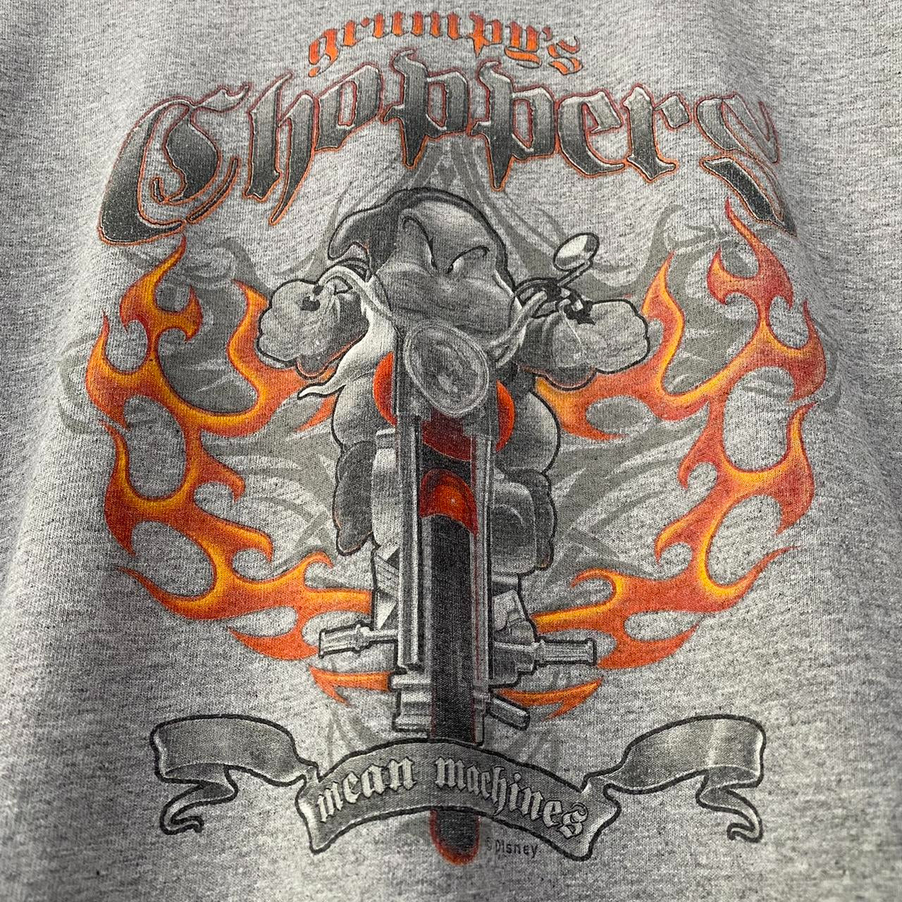 Vintage Grumpy's Choppers Disney T Shirt (L)