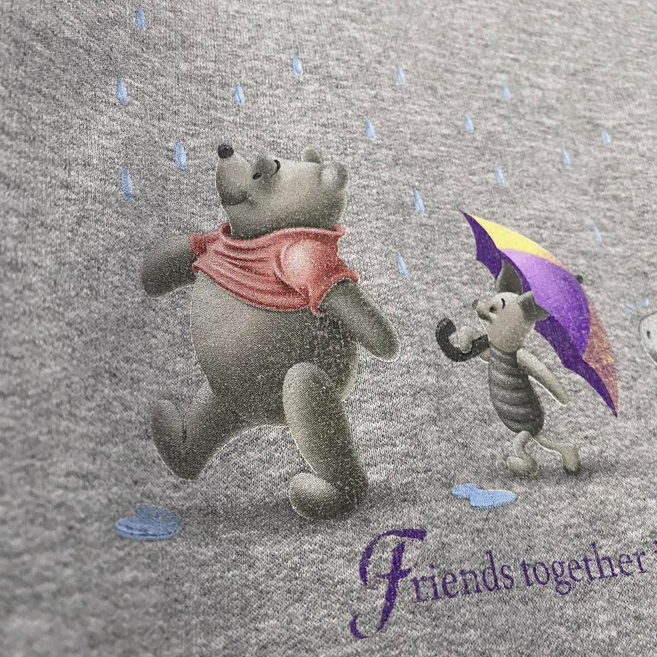 Vintage Pooh & Friends Rainy Day Sweatshirt (M)