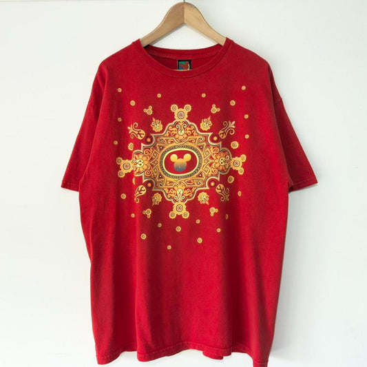 Vintage Mickey Mouse Art 90s T Shirt (XL)