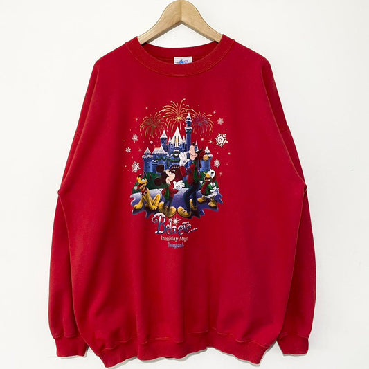 Vintage Disneyland Holiday Magic Sweatshirt (XL)