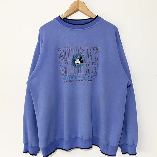 Vintage Mickey & Co Distressed 90s Sweatshirt (L)