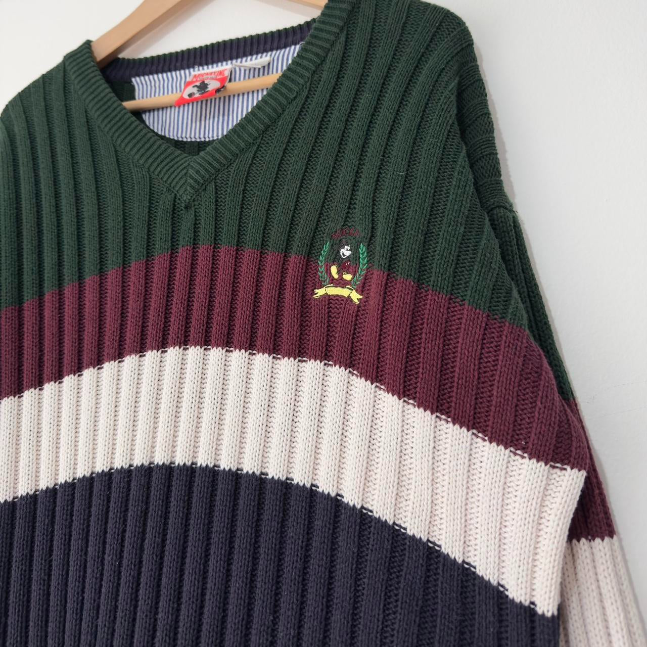 Vintage Mickey Knitwear 90s Jumper (L)