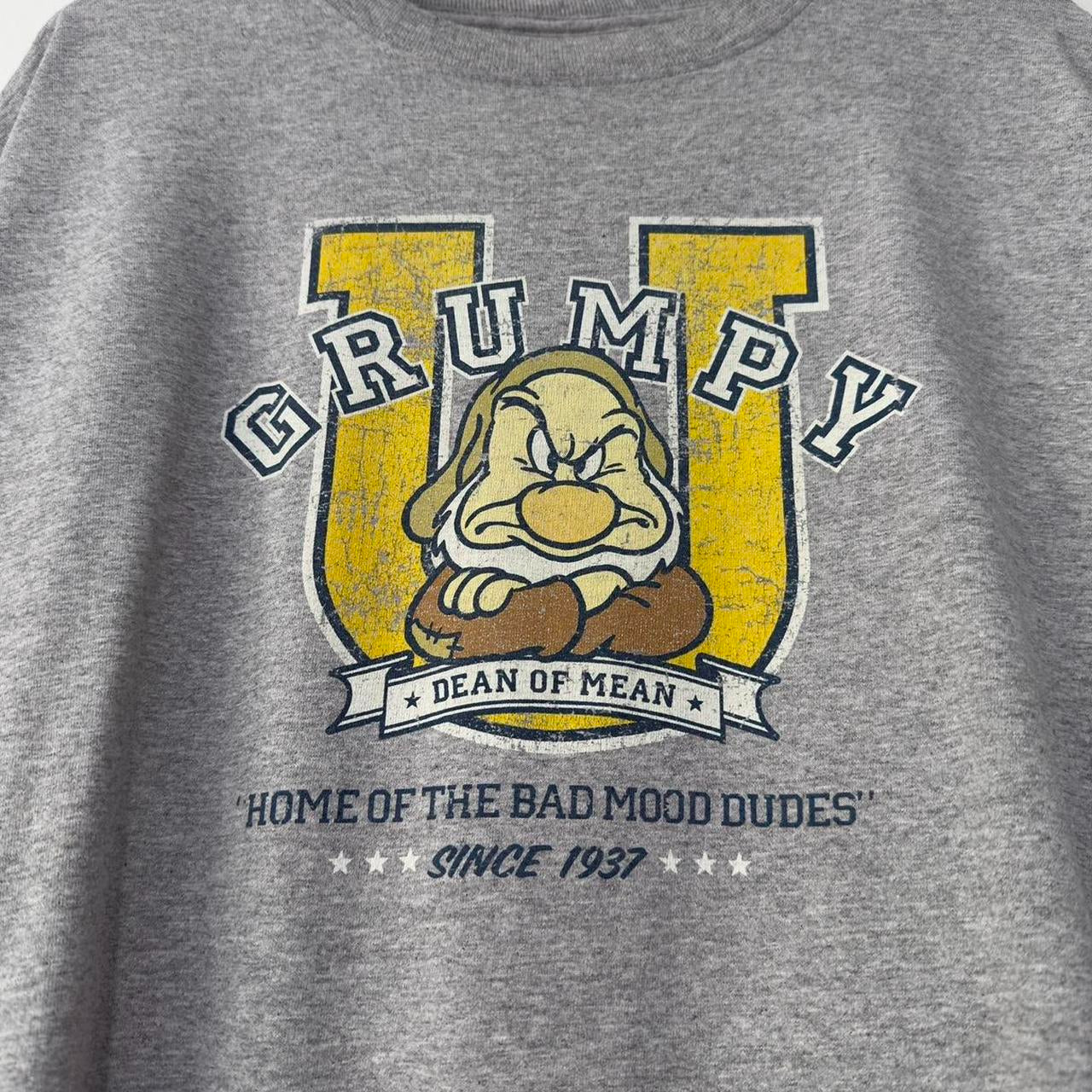 Vintage Disney Store Grumpy University 00s T Shirt (XL)