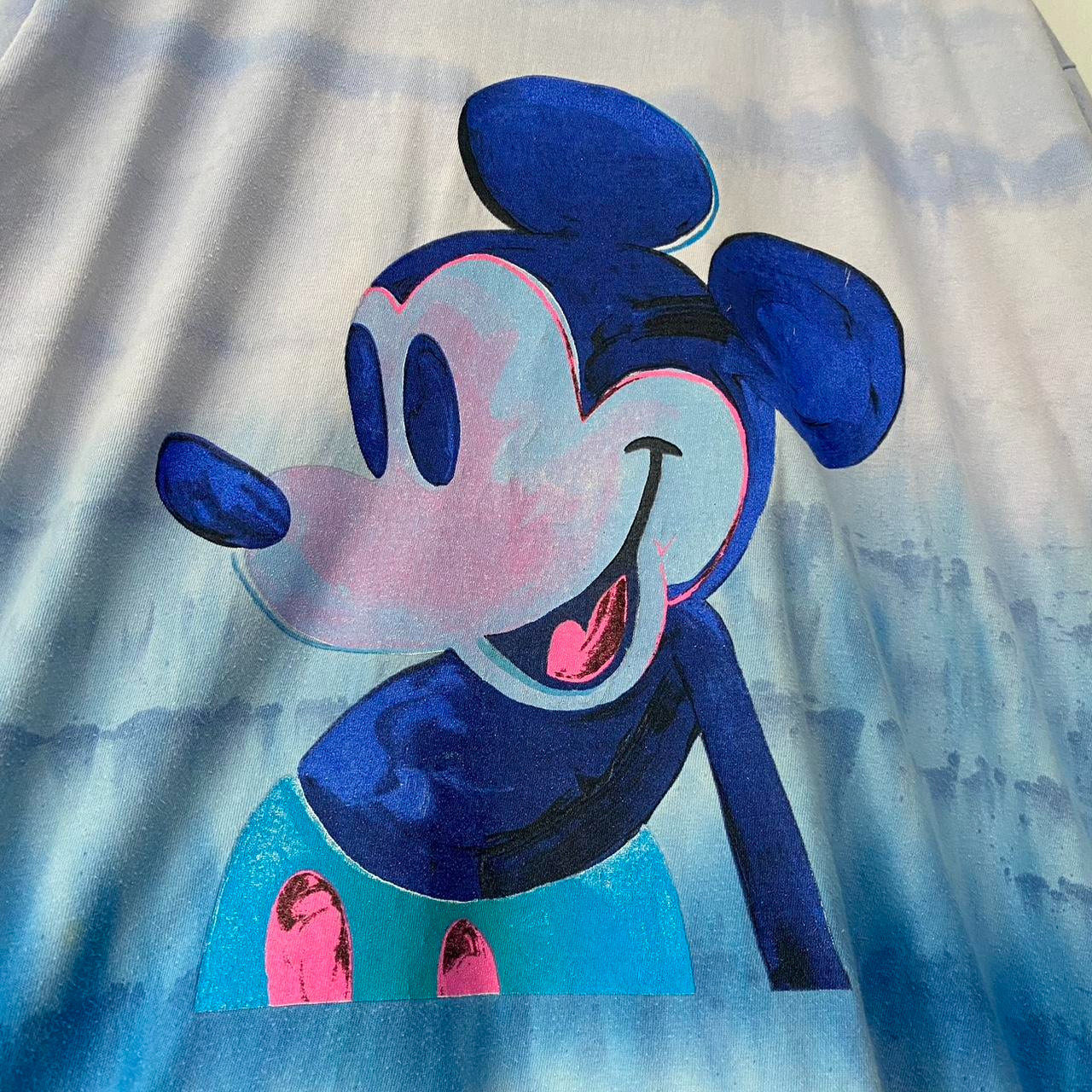 Vintage Mickey Tie Dye 90s T Shirt (XL)