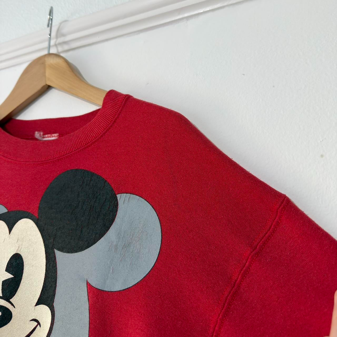 Vintage Mickey Shadow 90s Sweatshirt (M)