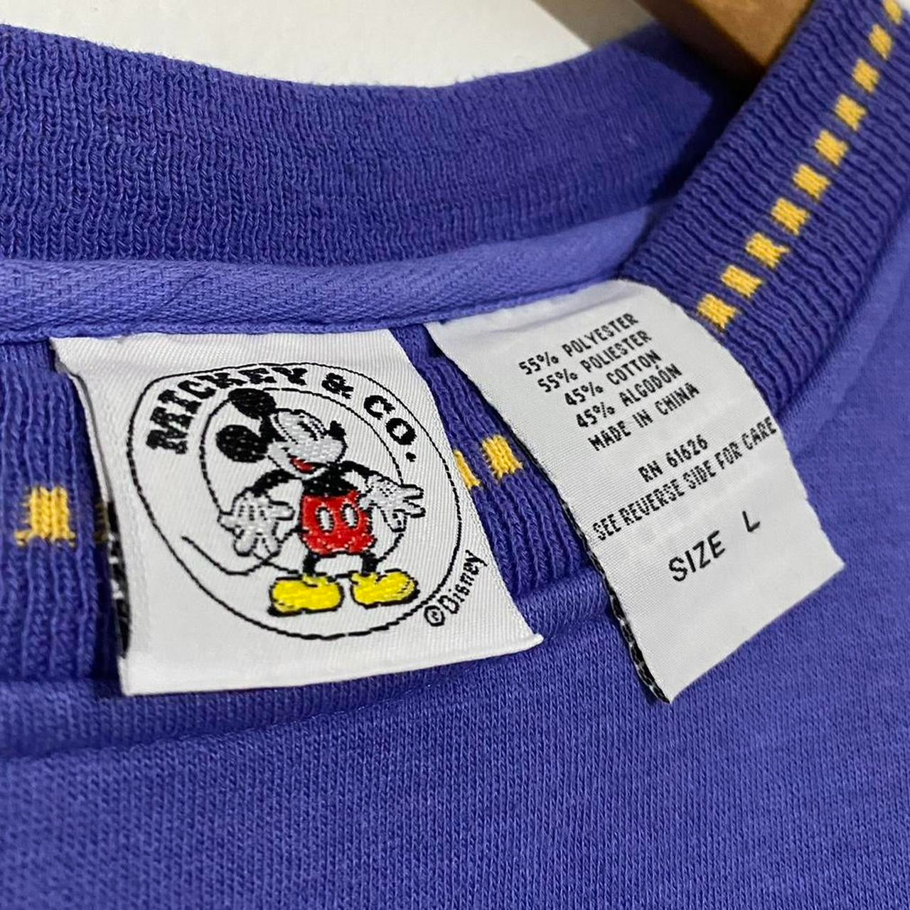 Vintage Mickey Embroidered 90s Sweatshirt (M)